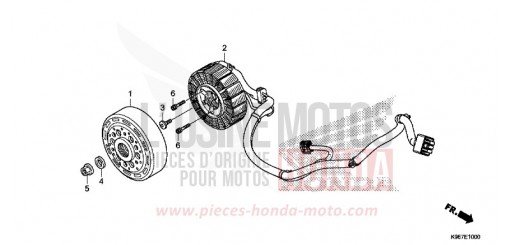 DEMARREUR GENERATEUR AC WW125AK de 2019